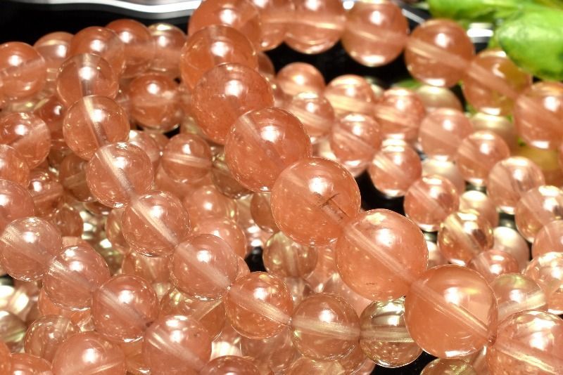 透明◇カラーチェンジ アンデシン 6.5mm ブレスレット 1個売り