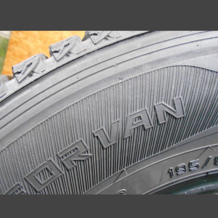 P-0356)本州送料無料 195/80R15 107/105L LT 4本 ダンロップ 