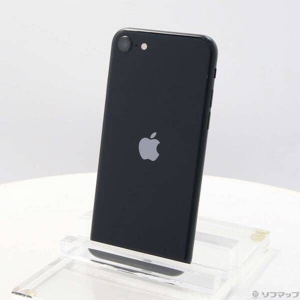 ⑧ iPhone SE 第3世代 MMYC3J/A ミッドナイト 64GB 中古品〕 iPhone SE 第3世代 64GB ミッドナイト MMYC3J／A SIMフリー