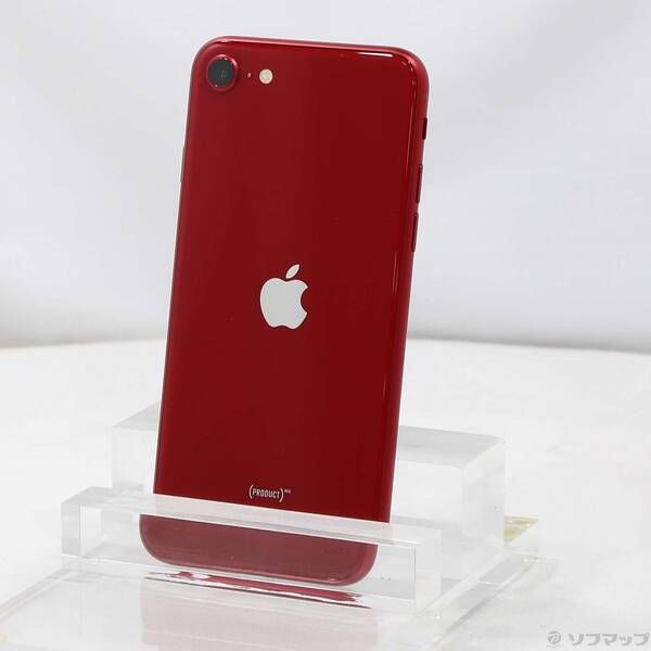 品〕 iPhone SE 第3世代 64GB プロダクトレッド MMYE3J／A SIMフリー