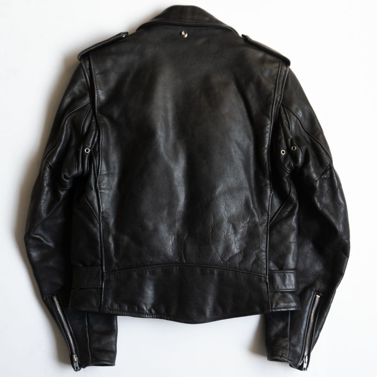 美品】SCHOTT【118/ダブルライダース ジャケット】38 レザー アメリカ