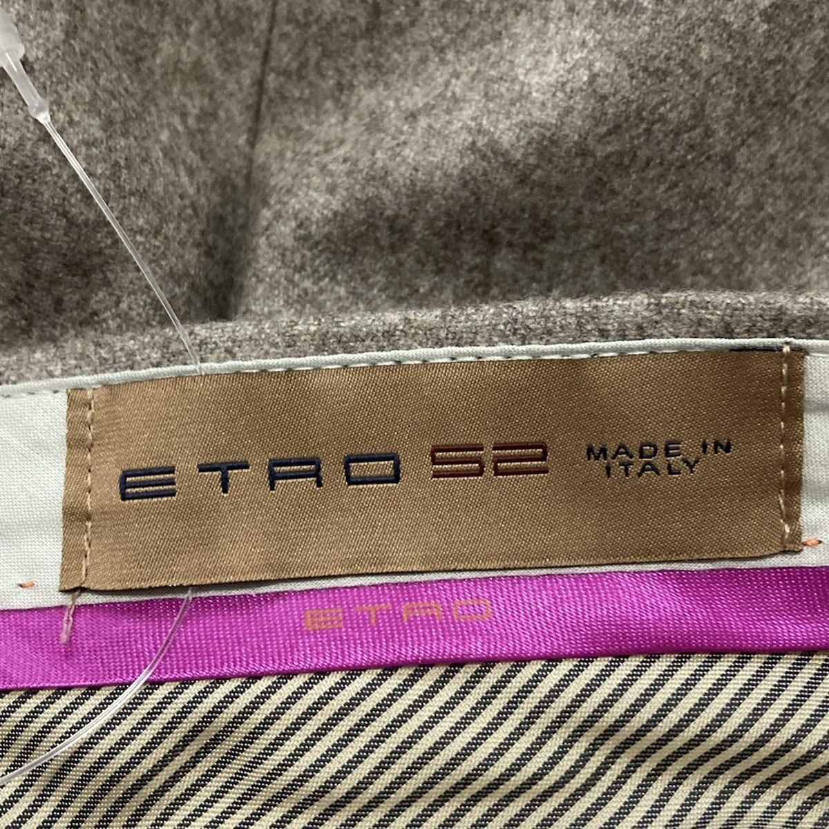 ETRO(エトロ) パンツ サイズ52 L メンズ新品同様 - グレーベージュ  