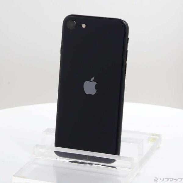 未使用・新品同様】iPhone SE 第3世代 64GB ミッドナイト iPhone 新品