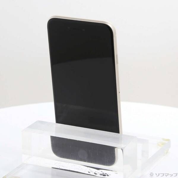 64GB SE スターライト iPhone 第3世代 SIMフリー MMYD3J⁄A APPLE 〔中古
