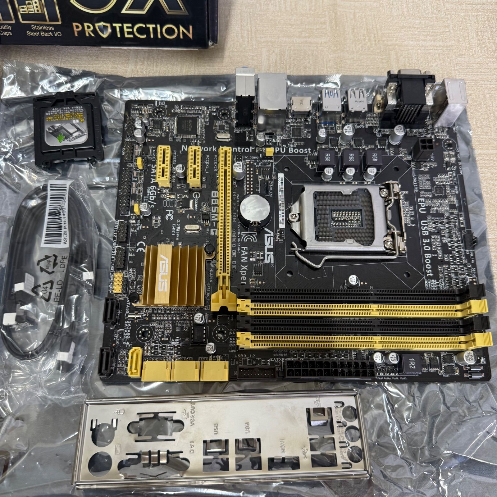 ASUS B85M-G マザーボード 5X PROTECTION Amazon.co.jp: ASUS Intel B85 搭載 マザーボード LGA1150対応 B85M-G