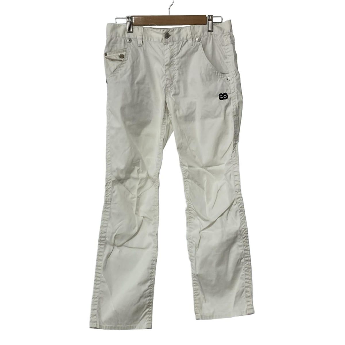 値下げしました！PEARLY GATES パンツ PEARLY GATES(パーリーゲイツ) パンツ サイズ4 XL レディース - 白