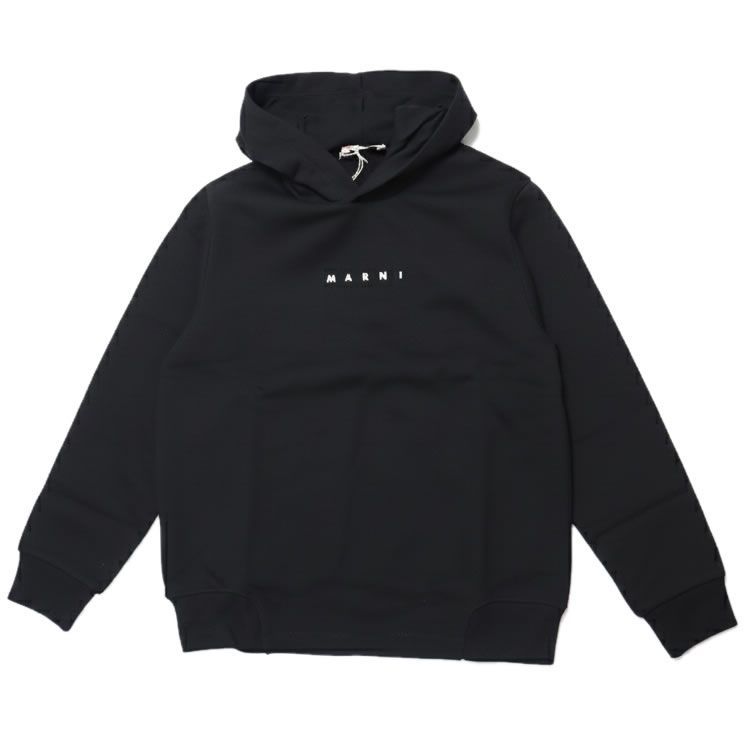 新品タグ付き　マルニ　ロゴパーカー　Mサイズくらい マルニ MARNI パーカー プルオーバーパーカー スウェット キッズ