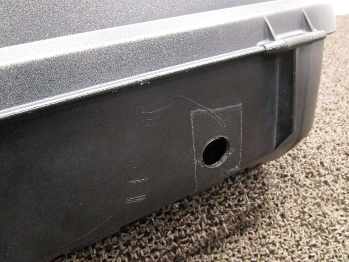 CB400SF 社外 Givi リアボックス □A8227！NC31 カスタム素材に ホンダ