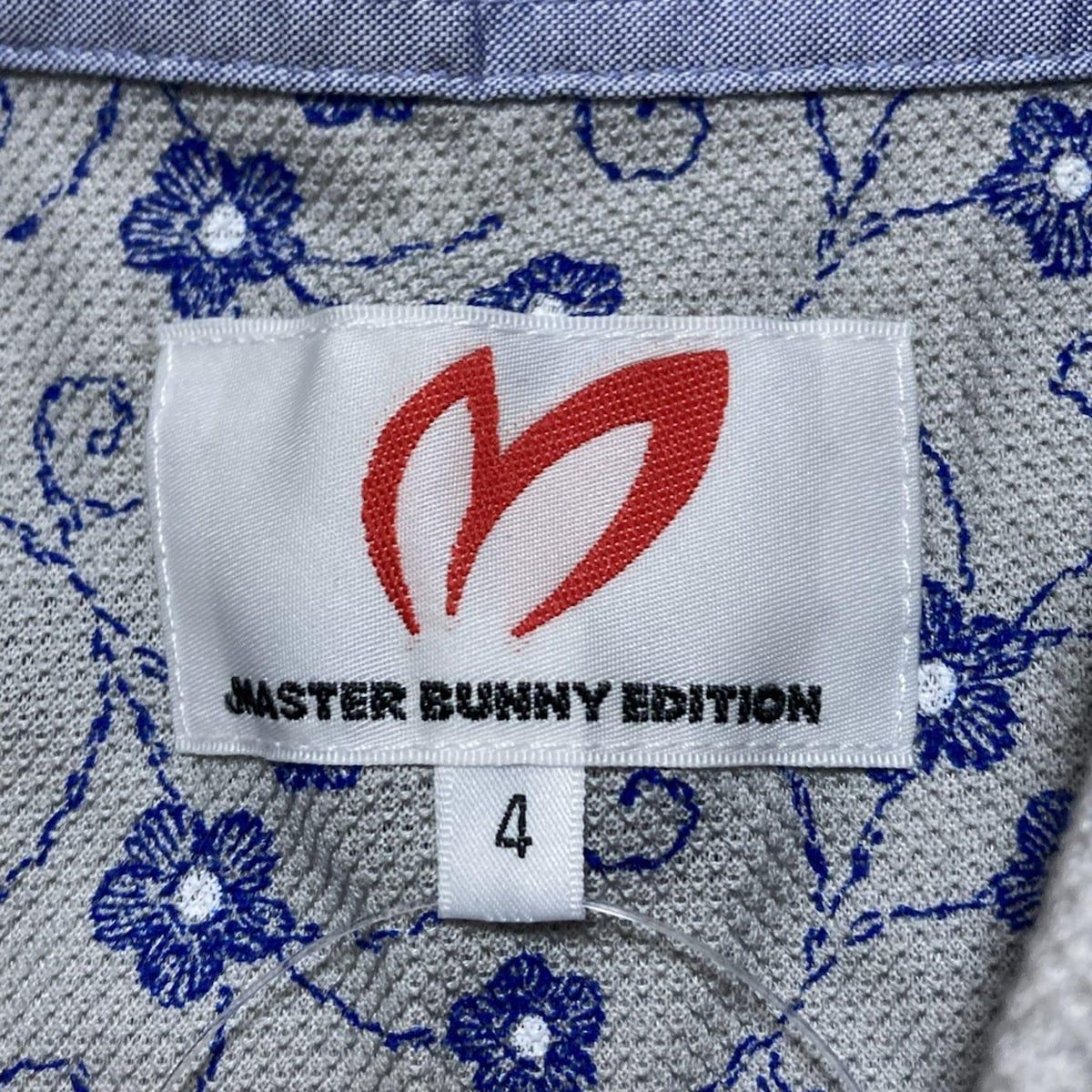 マスターバニーエディション 半袖ポロシャツ サイズ4 XL メンズ美品