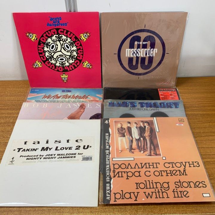 □01)【1点限り!】ロック・プログレ・クラブ系などのLPレコード まとめ