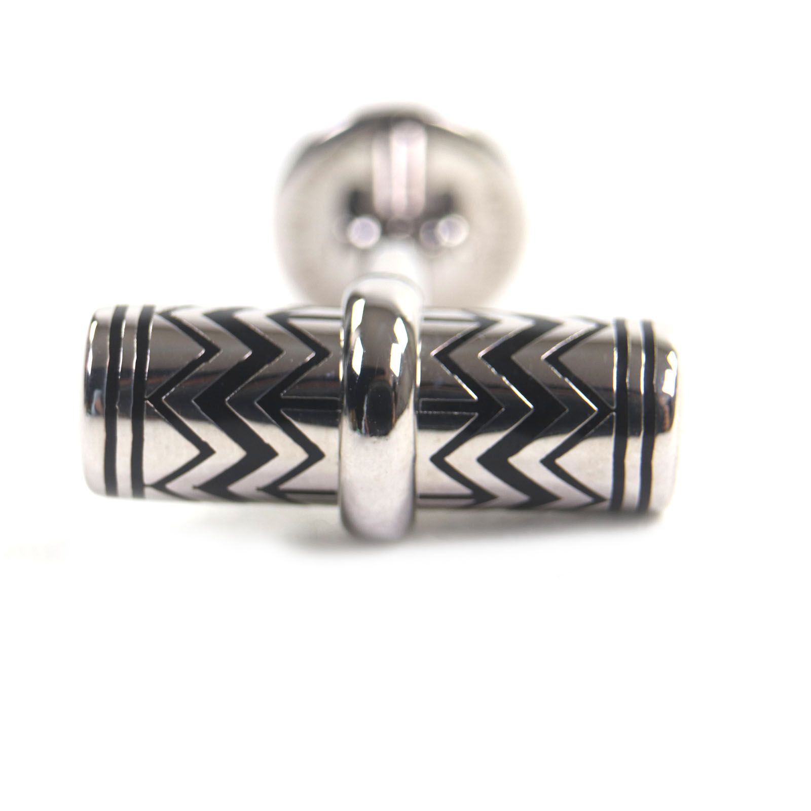 極美品▽LOUIS VUITTON ルイヴィトン M66948 Vカラコラム カフスボタン