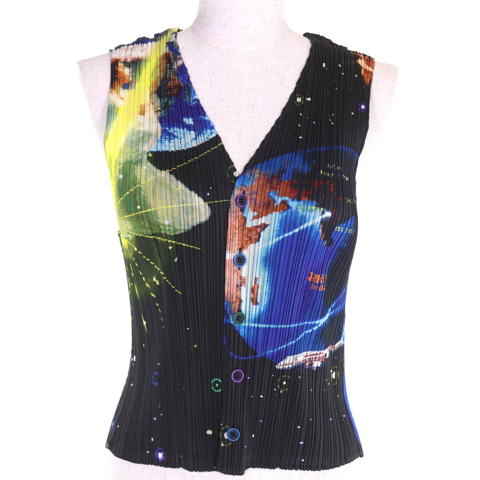 極美品◇PLEATS PLEASE×横尾忠則 プリーツプリーズ イッセイミヤケ