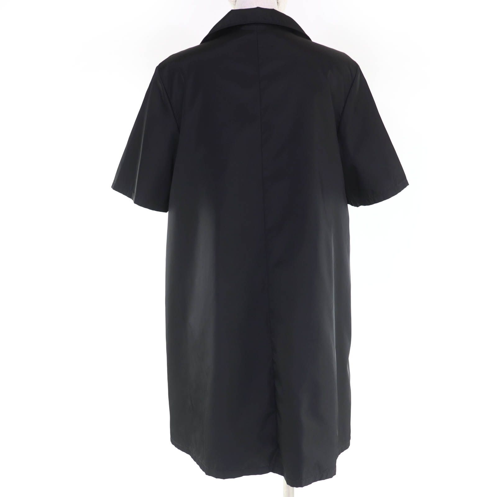 美品☆PRADA プラダ 230619 Re-Nylon トライアングルロゴプレート 半袖