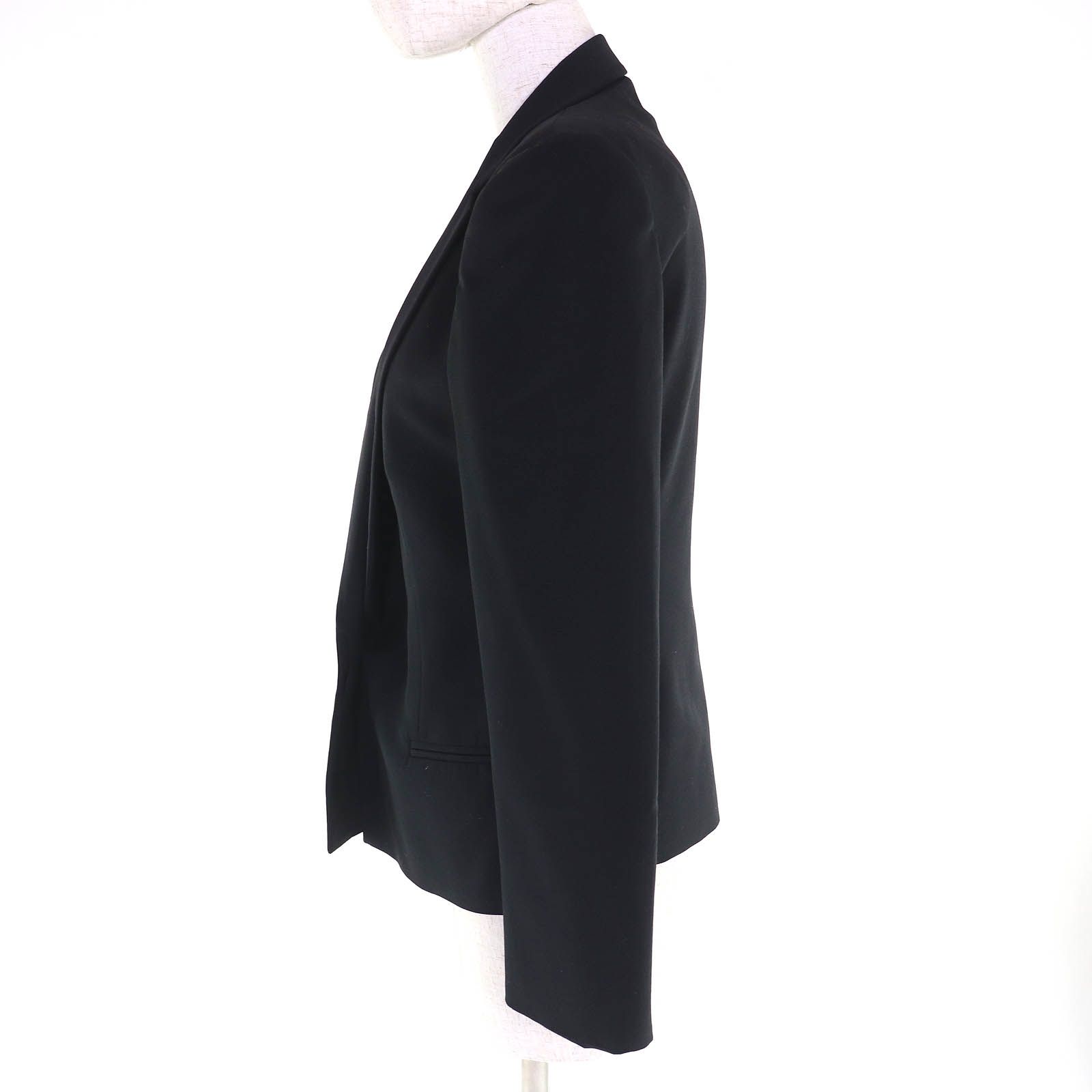 極美品△GUCCI グッチ トムフォード期 裏地GG柄 ロゴボタン ウール