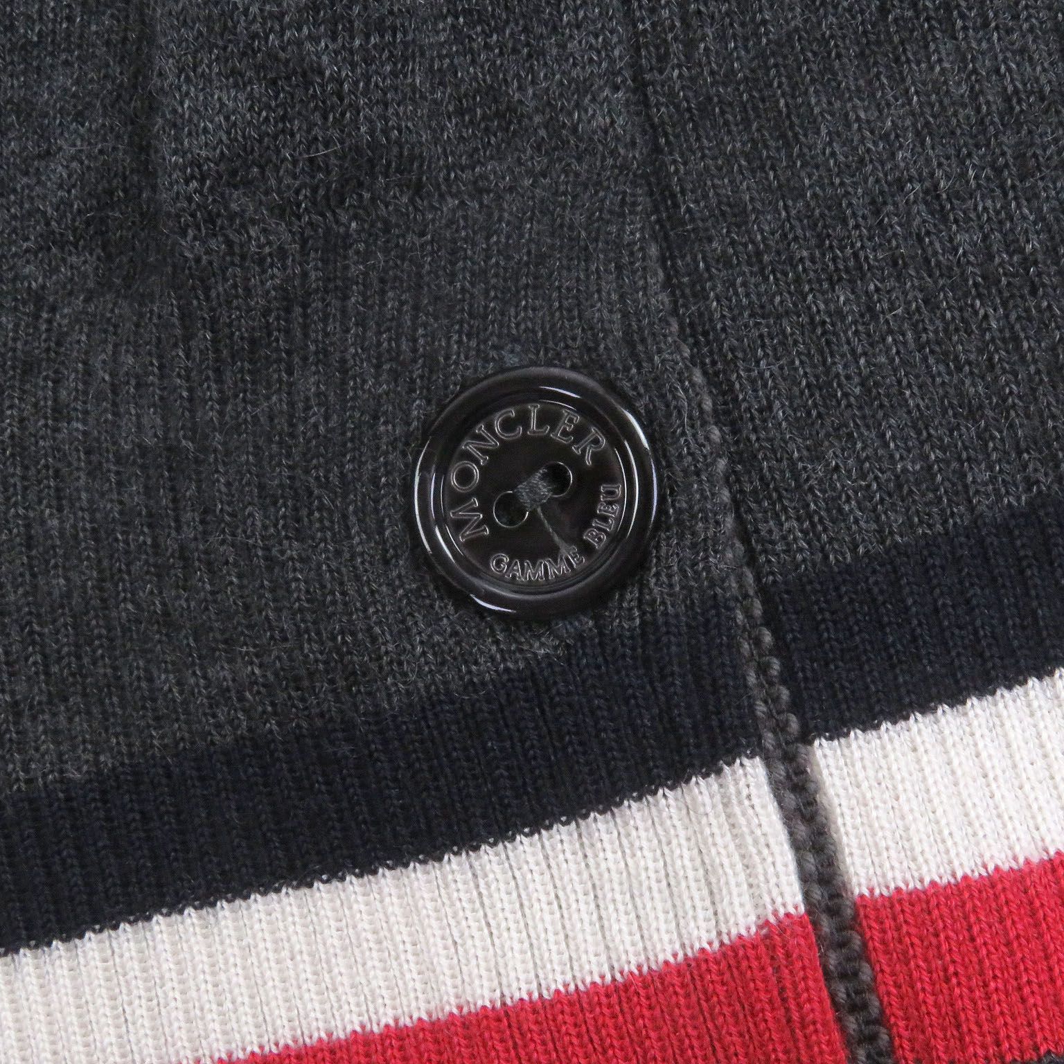 美品□MONCLER GAMME BLEU モンクレール ガムブルー MAGLIONE TRICOT