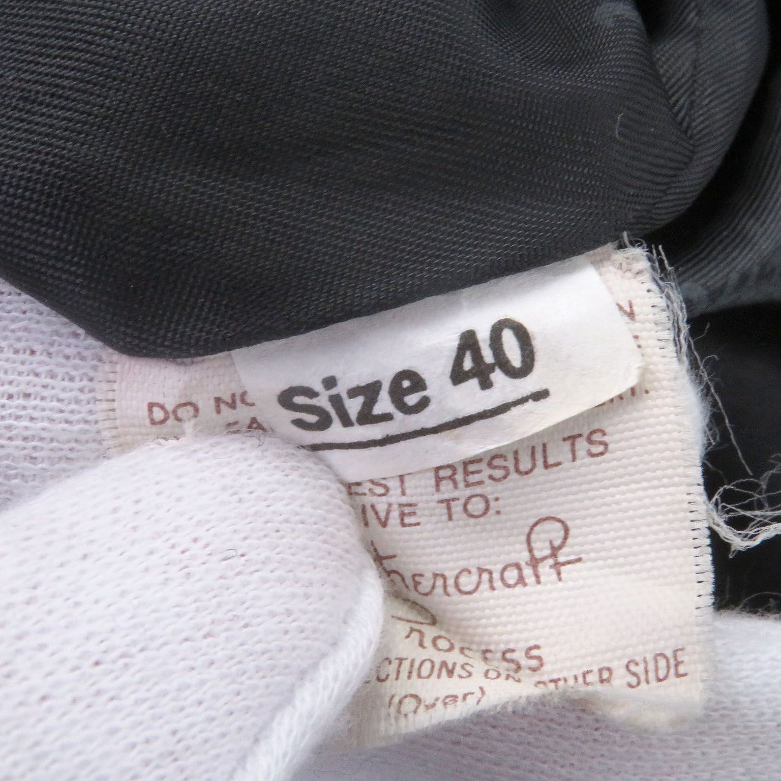 184SM！キングサイズ42！TALON！純正ライナー＆襟ボア付！ショットG-1 特価】着るスキンケア キンセキカット 羽織ダブルジャケット【AOKI公式