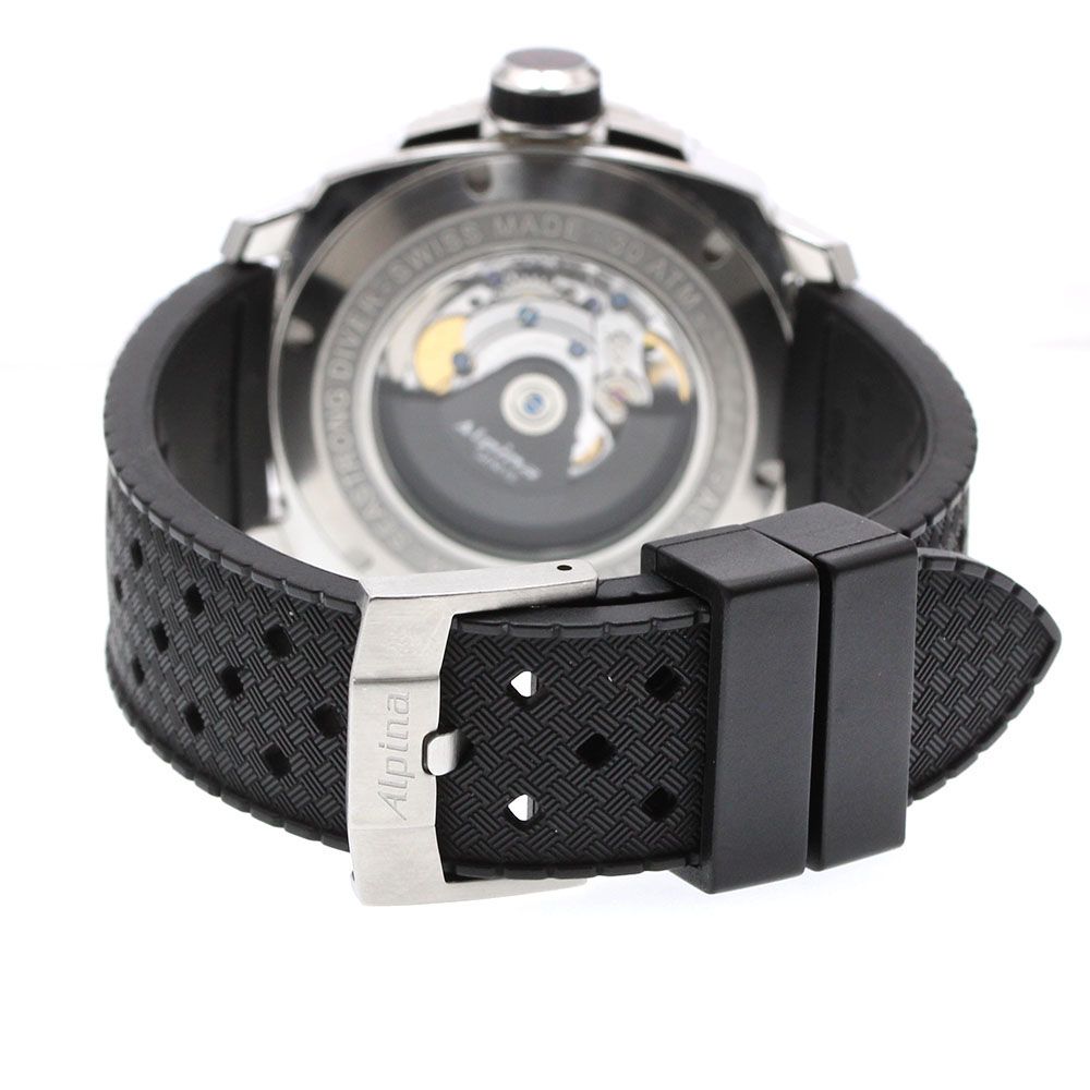 新品 定価21万 アルピナ シーストロング ダイバー 300 自動巻 腕時計 ① アルピナ Alpina AL525X4VS6 シーストロング ダイバー 300m デイト