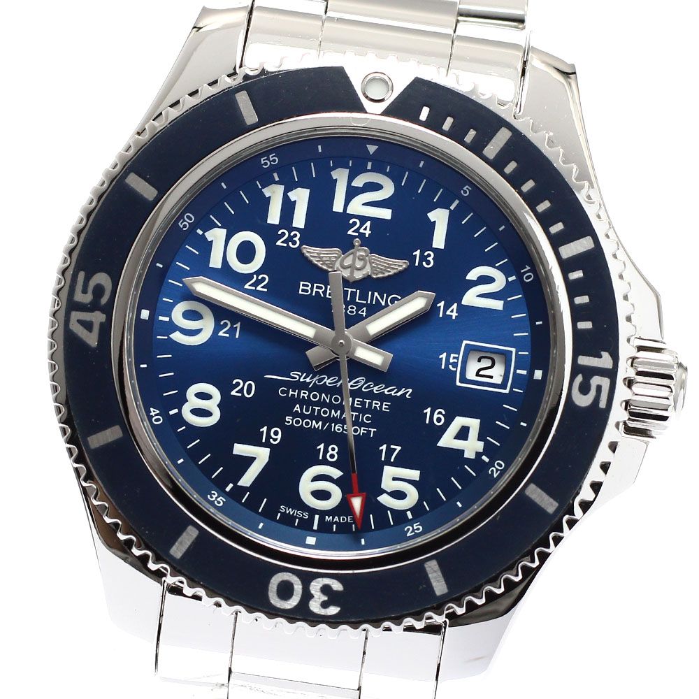 ブライトリング A17366 スーパーオーシャン 42 デイト 自動巻 A17366D71B2A1(A17366) BREITLING（ブライトリング） スーパー