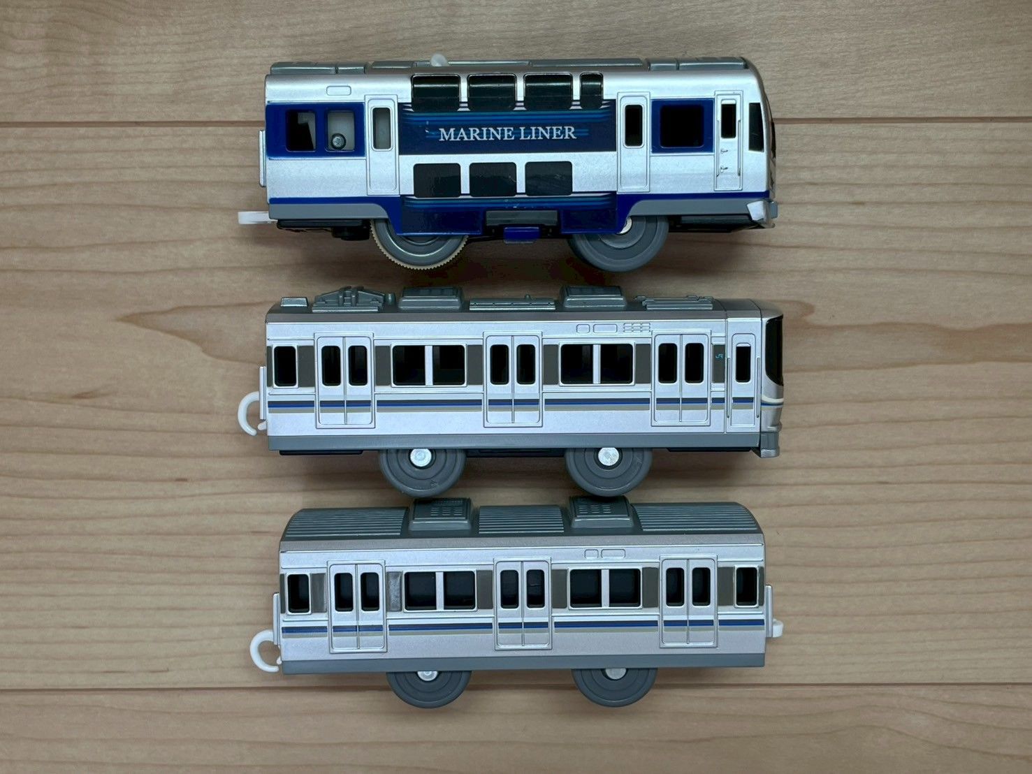  プラレール プラロード大鉄橋-マリンライナー 箱あり レール 情景 プラレール