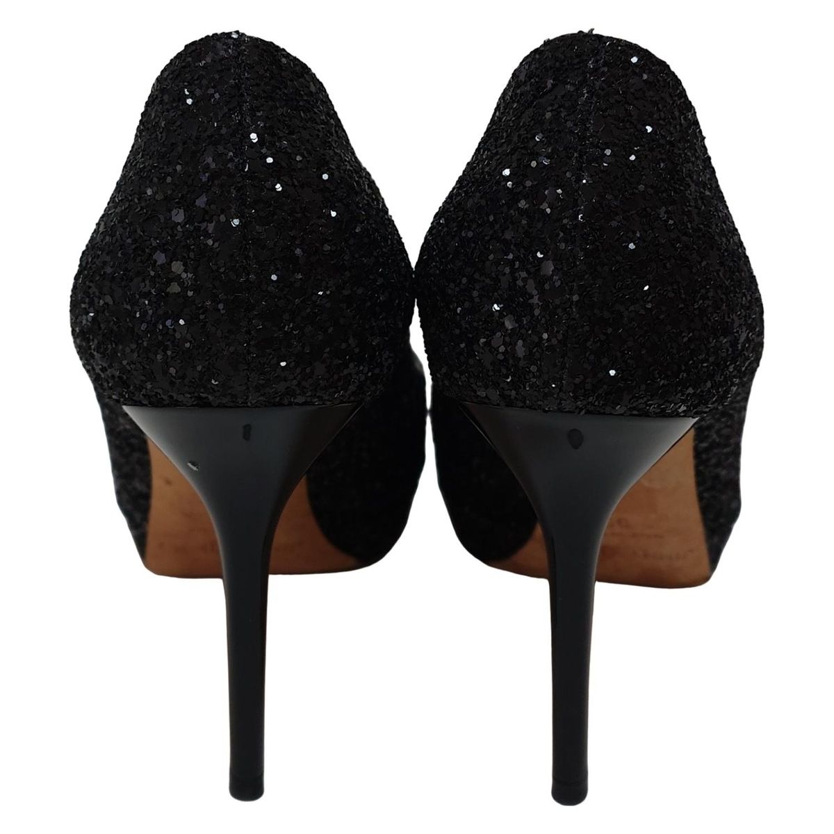 JIMMY CHOO(ジミーチュウ) パンプス 35 レディース - 黒 オープントゥ