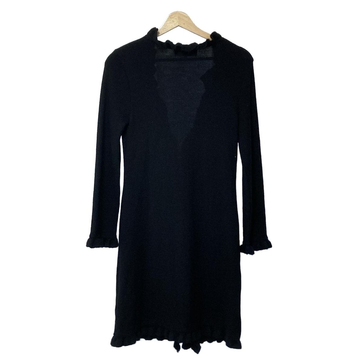 タグ付新品　M's GRACY ブラックロングカーディガン38 M'S GRACY(エムズグレイシー) カーディガン サイズ38 M レディース新品