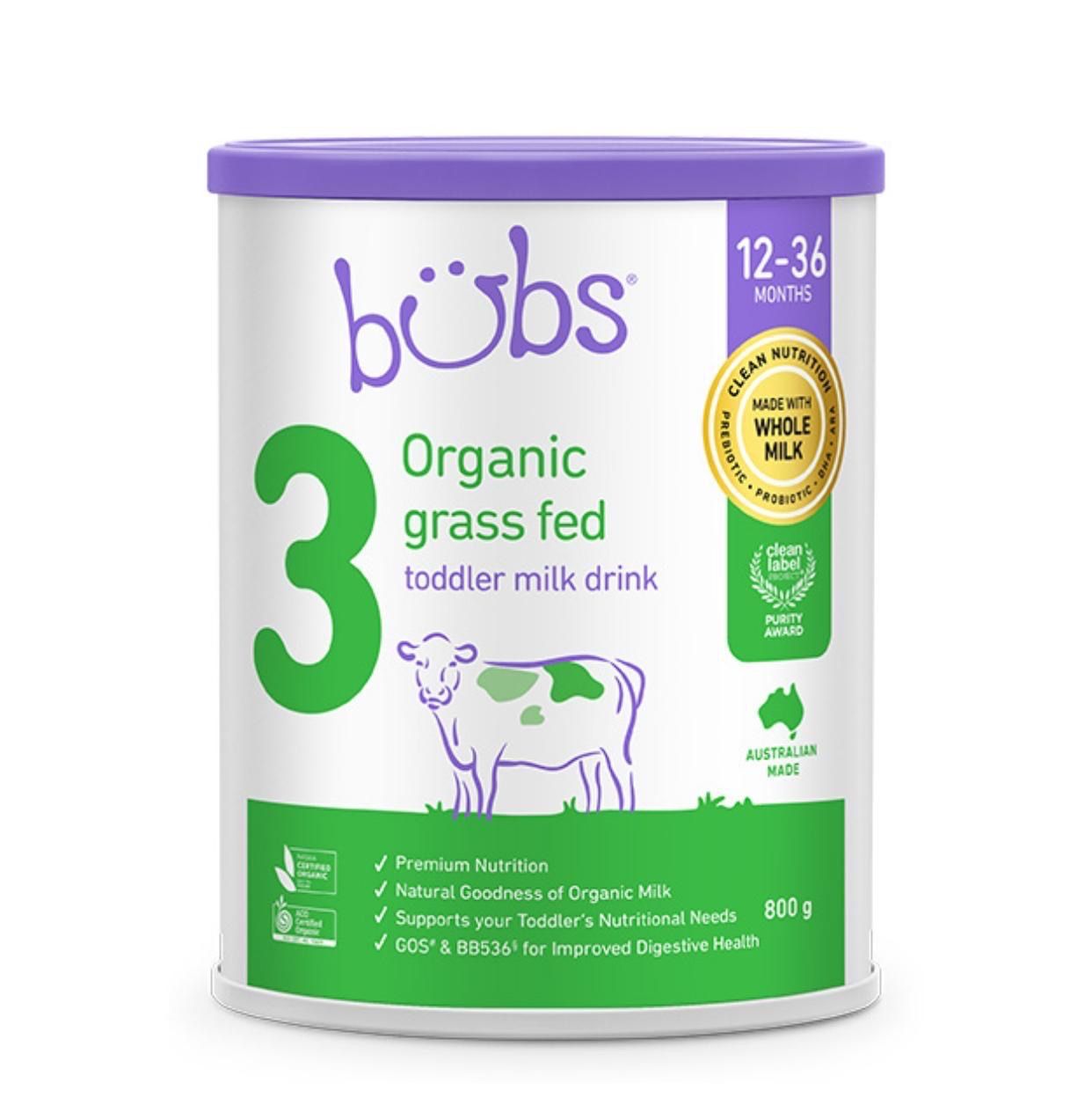 3 缶Bubs バブズ オーガニック 粉ミルク ステップ3 Mydeen出品 Bubs バブズ オーガニック 粉ミルク ステップ3 Triplem 出品 - メルカリ