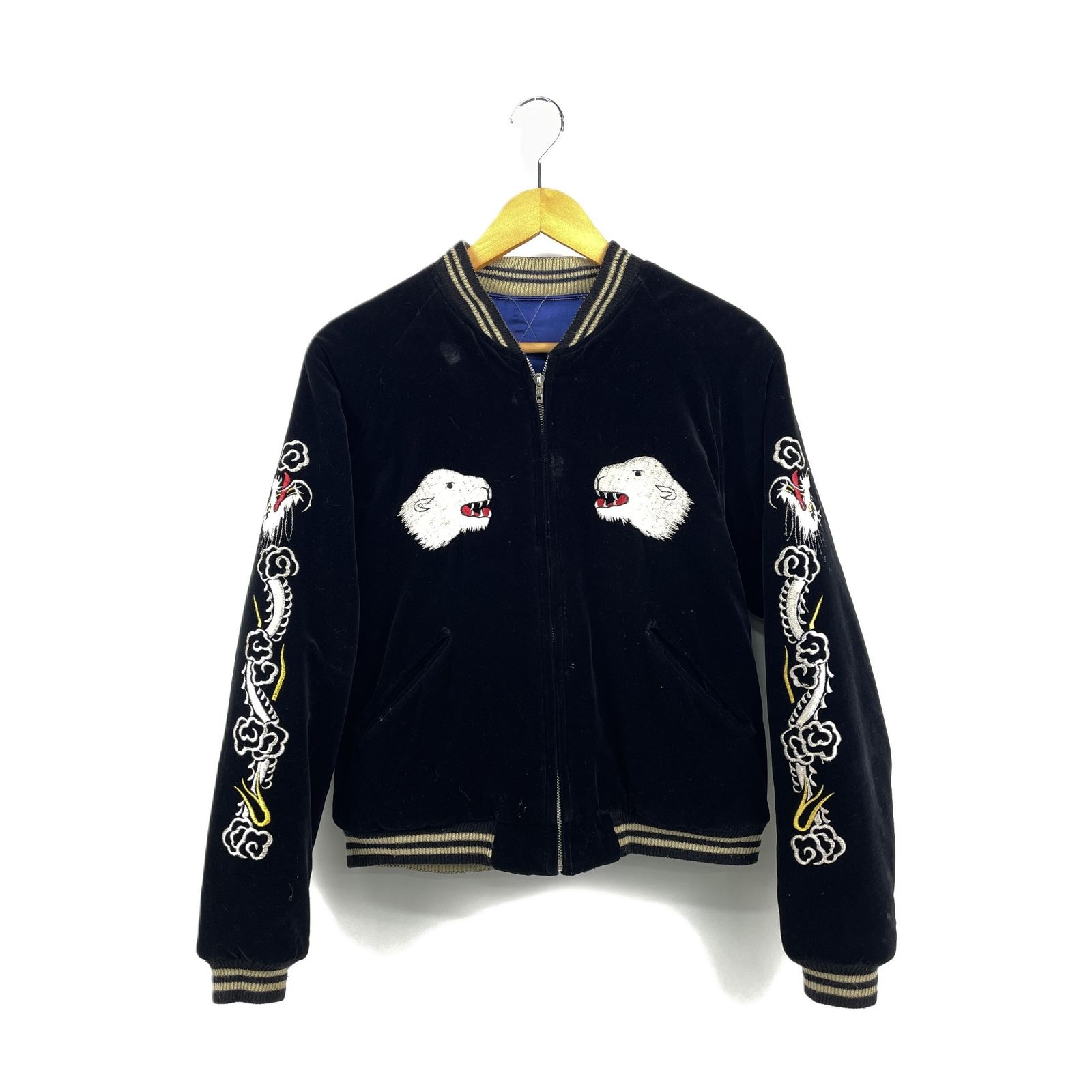 TAILOR TOYO テーラー東洋 TT10727 別珍xサテン シロクマ グリーン