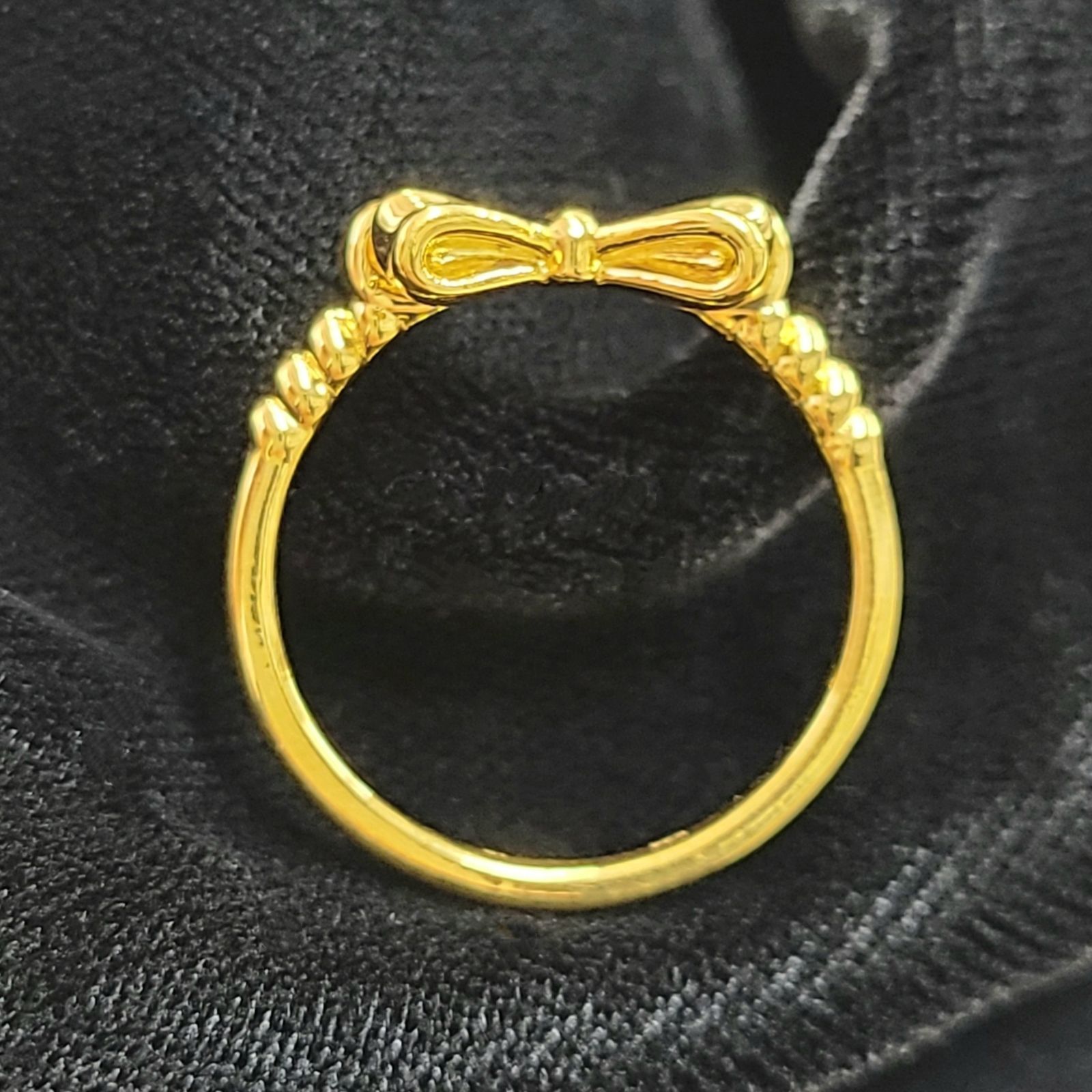 可愛い！24金 K24 純金 リボン 艶消し マット ペンダント トップ 可愛い！24金 K24 純金 リボン 艶消し マット ペンダント トップ