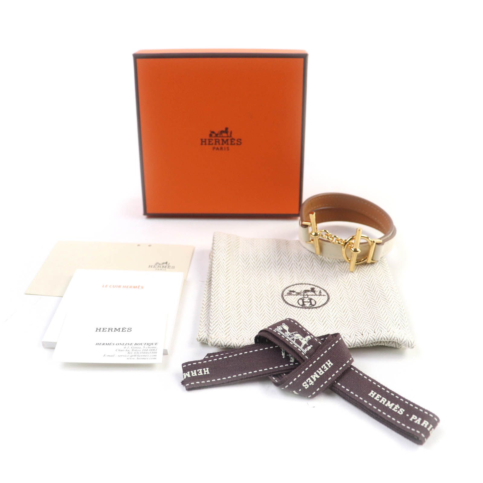 未使用品☆HERMES エルメス クロワジエール ドゥブルトゥール ナタ 
