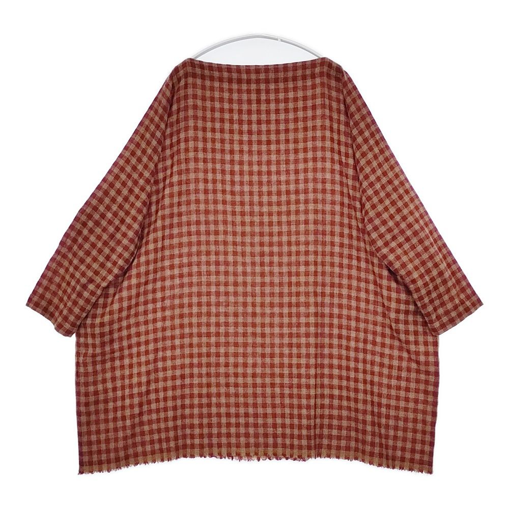 DANIELA GREGIS 11050450125730 ギンガムチェック カシミヤ ワイド