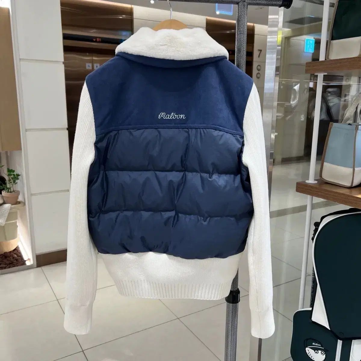 マルボンゴルフ MALBON GOLF レディース ゴルフウェア ダウン アウター