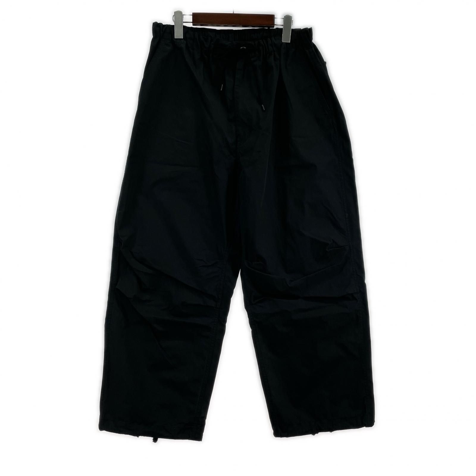 COMME des GARCONS HOMME 25SS ﾊﾟﾗｼｭｰﾄﾊﾟﾝﾂ M ﾌﾞﾗｯｸ - メルカリ