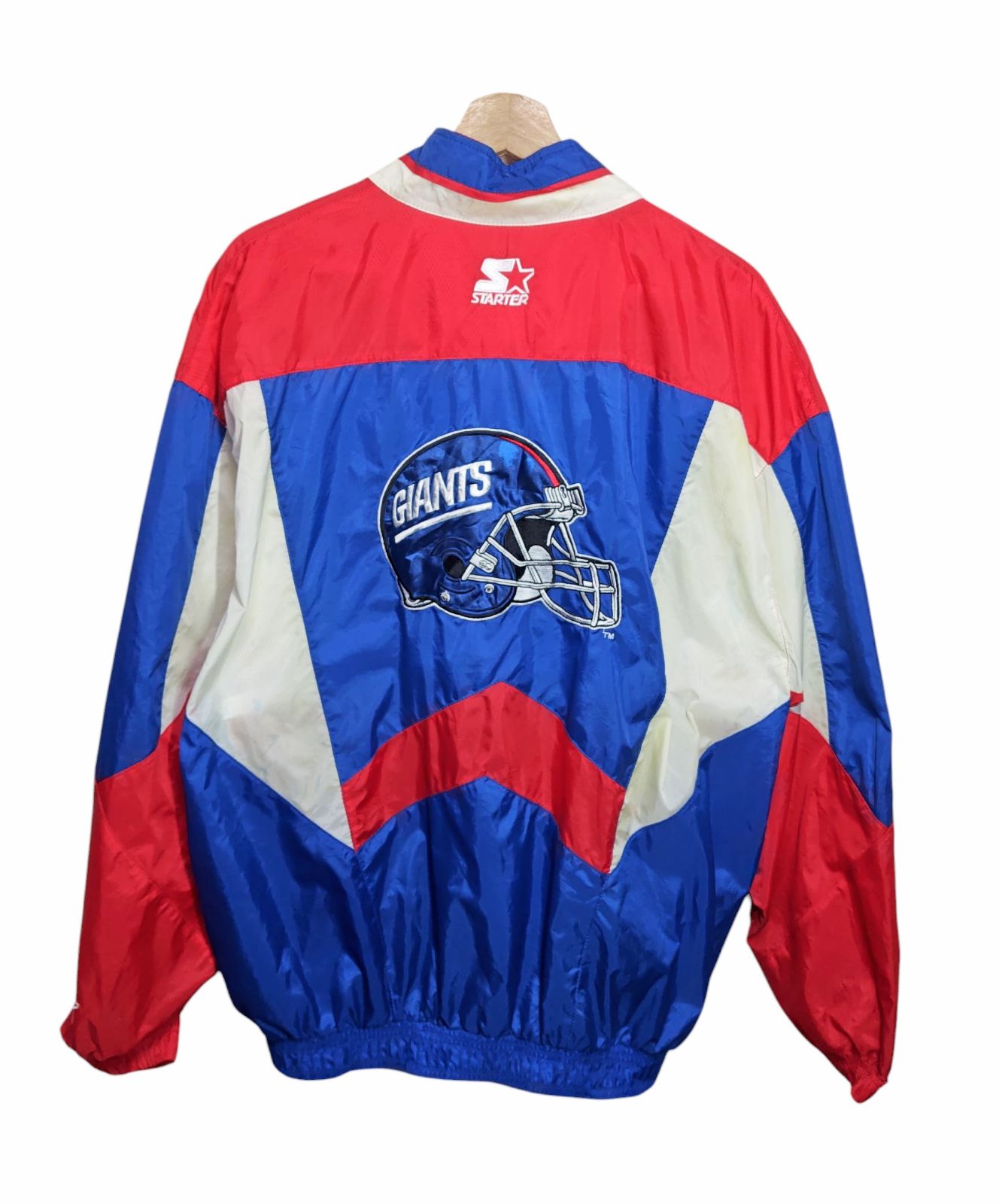 90s STARTER スターター ナイロンジャケット NFL New York Giants