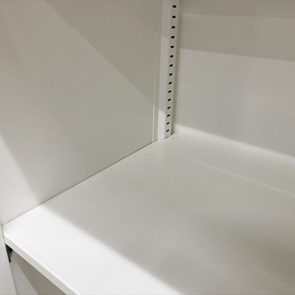 オカムラ 両開き書庫 レクトライン キャビネット ネオホワイト - メルカリ