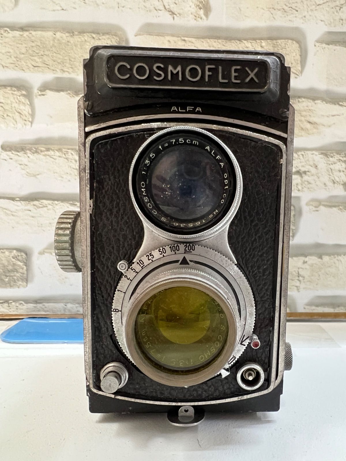 COSMOFLEX 二眼レフカメラ　昭和レトロ　レトロカメラ　ディスプレイ COSMOFLEX 二眼レフカメラ 昭和レトロ レトロカメラ ディスプレイ