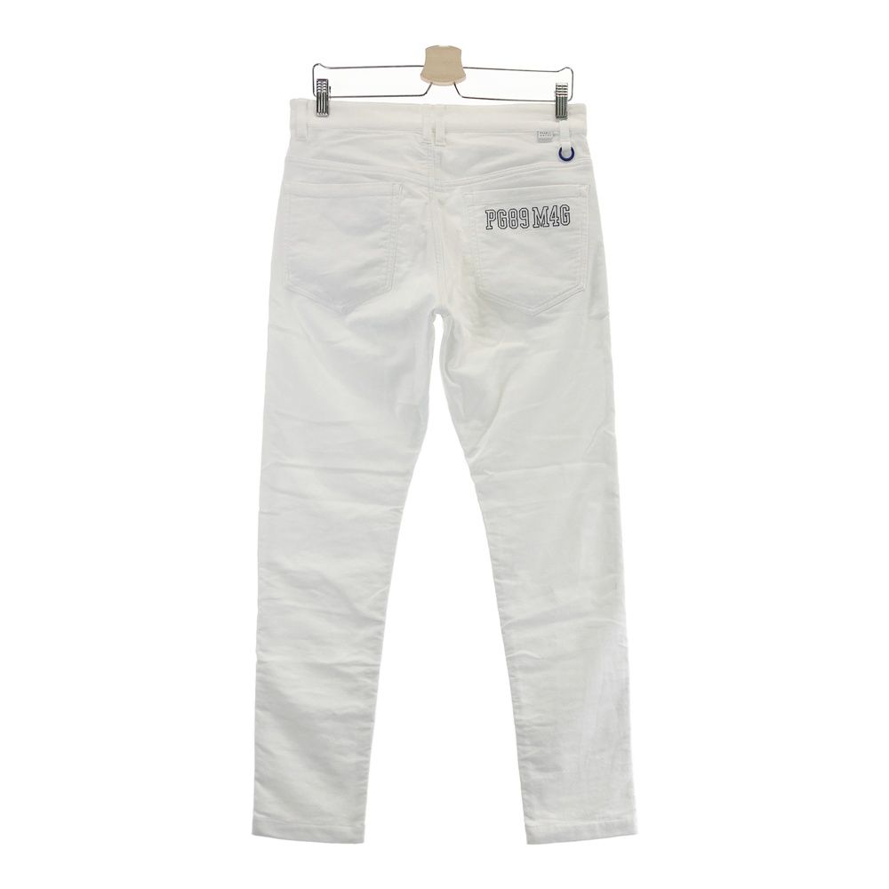 PEARLEY GATES パーリーゲイツ ストレッチロングパンツ ロゴ刺繍 4 サイズ：4 PEARLY GATES パーリーゲイツ 2024年モデル ロゴ刺繍入り