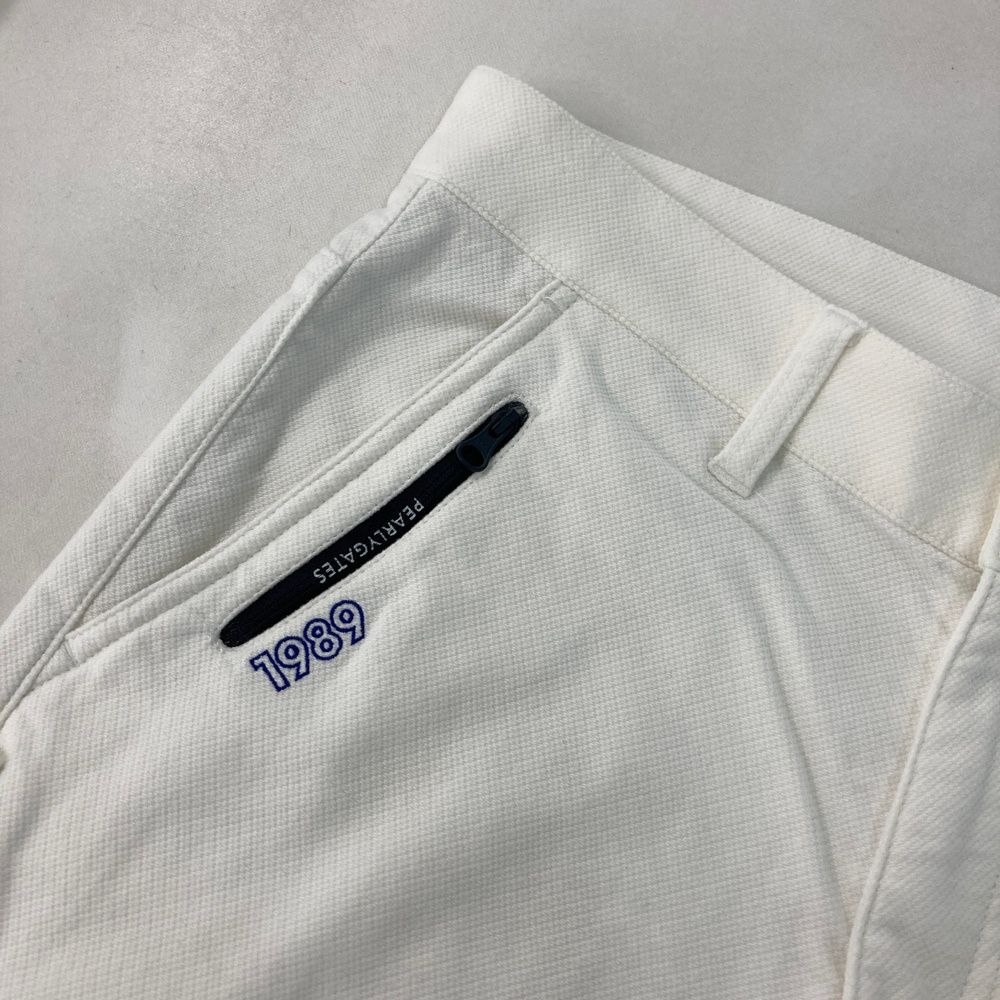 パーリーゲイツ　PEARLY GATES　ロングパンツ　サイズ4　美品　ゴルフ サイズ：4 PEARLY GATES パーリーゲイツ 2024年モデル ロゴ刺繍入り