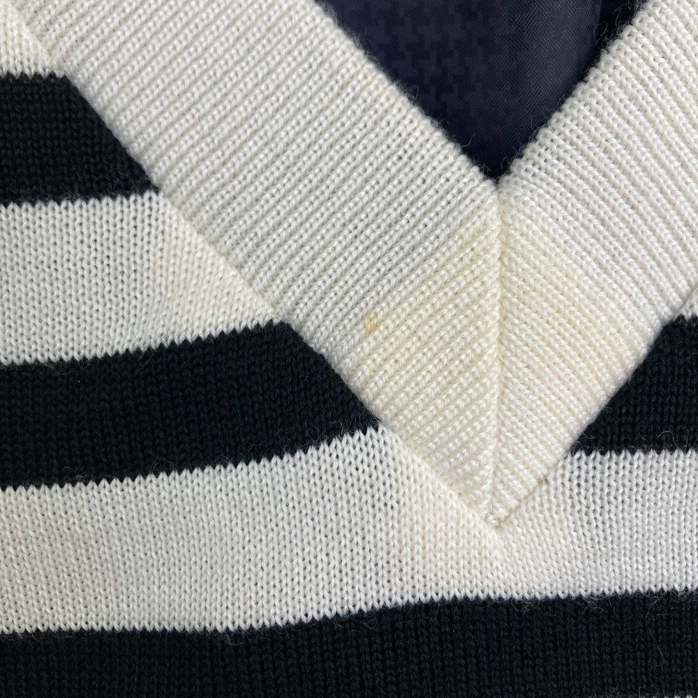 サイズ：4 PEARLY GATES パーリーゲイツ リバーシブル ニットベスト