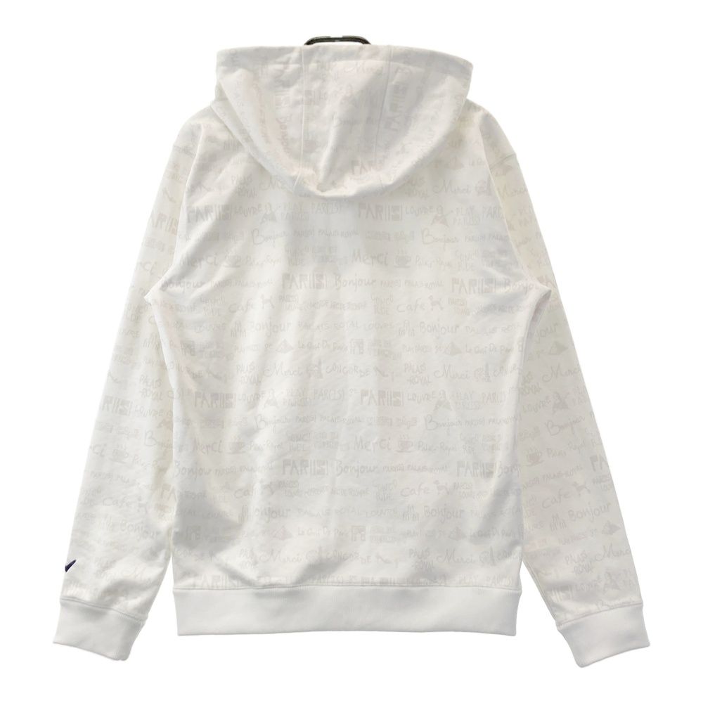 Callaway ゴルフウェア　ホワイト ジップアップセーター　3Ｌ Callaway ゴルフウェア ホワイト ジップアップセーター 3L