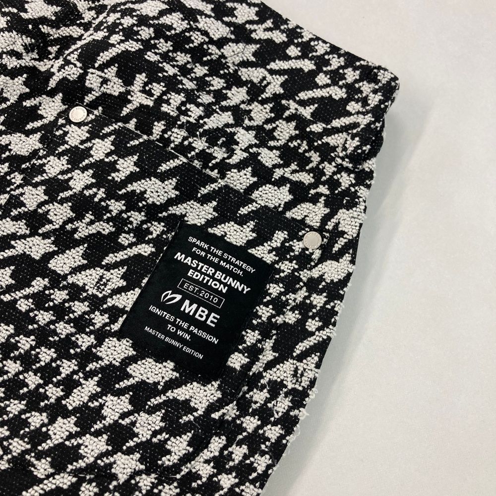 新品　マスターバニーエディション　ジョガーパンツ　ストレッチ　千鳥柄　サイズ7 MASTER BUNNY EDITION（マスターバニーエディション） 2023年モデル