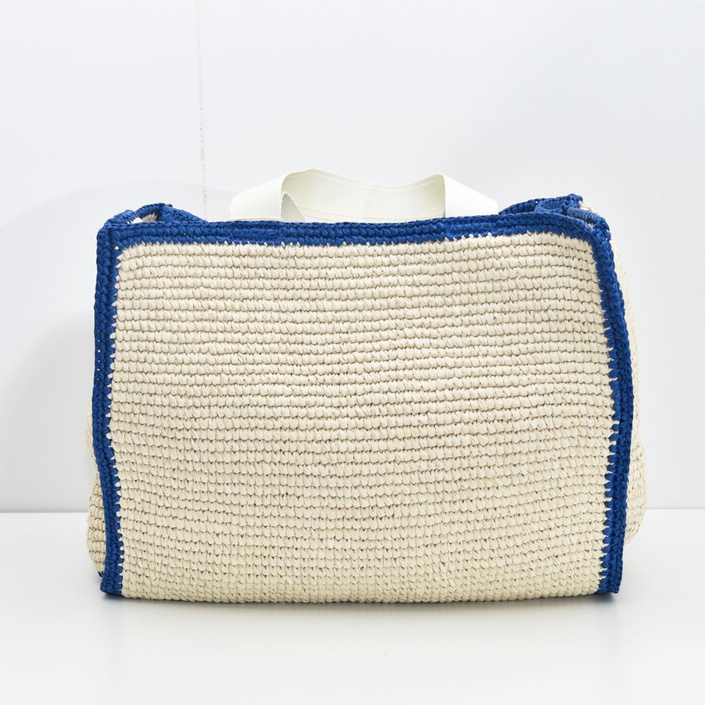 美品　MARNI マルニ ラフィア2WAYショルダーバッグ　マルニ　トートバッグ マルニ トートバッグ ショルダーバッグ レディース 2way ロゴ ラフィア