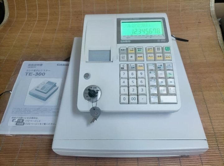カシオレジスター TE-300 フル設定無料 送料無料人気機種 089210