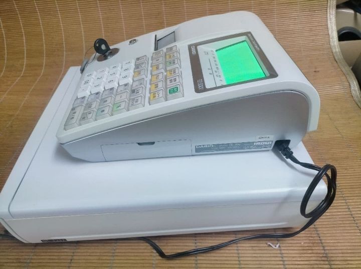 カシオレジスター TE-300 フル設定無料 送料無料人気機種 089210