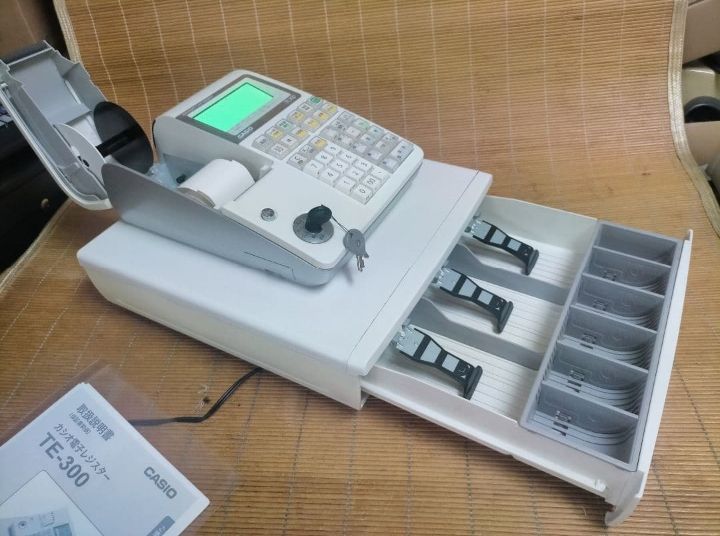 カシオレジスター TE-300 フル設定無料 送料無料人気機種 089210