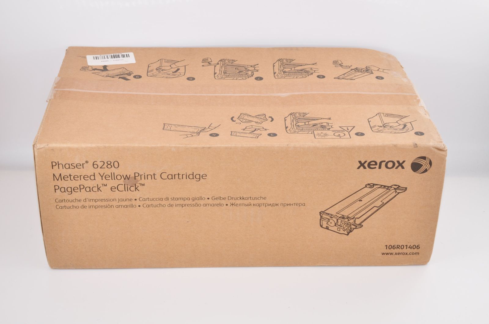 XWROX Phaser 6280 Metered Yellow Print Cartridge PagePack eClick