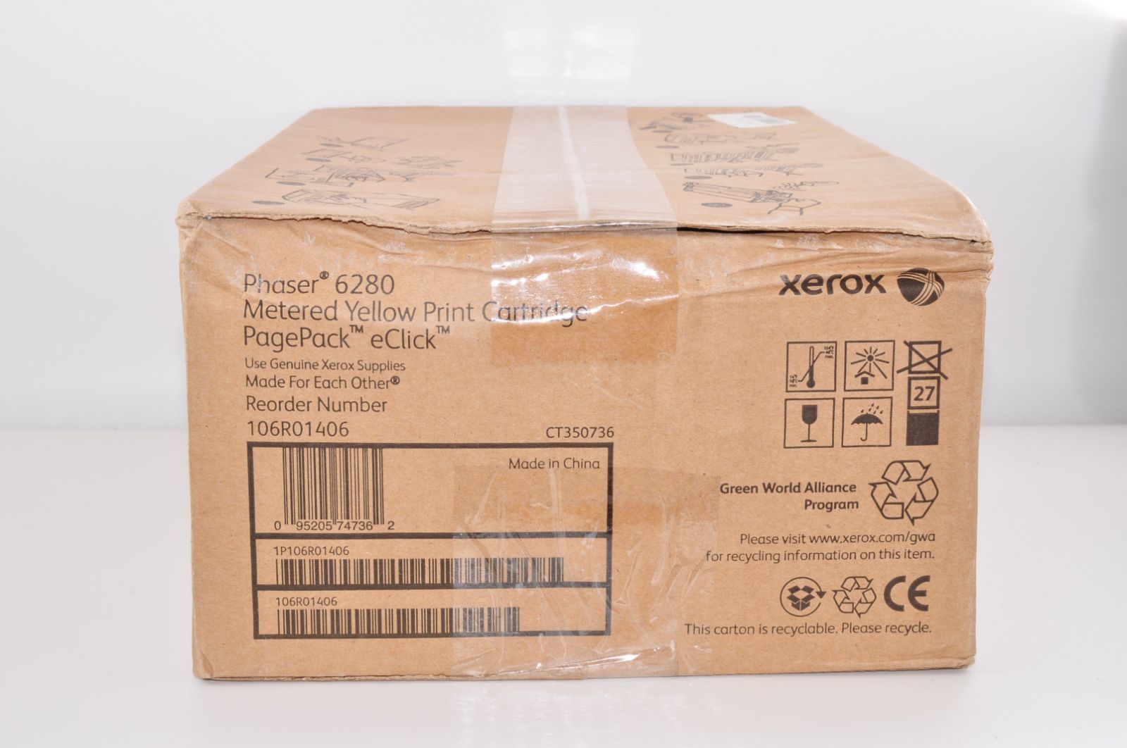 XWROX Phaser 6280 Metered Yellow Print Cartridge PagePack eClick