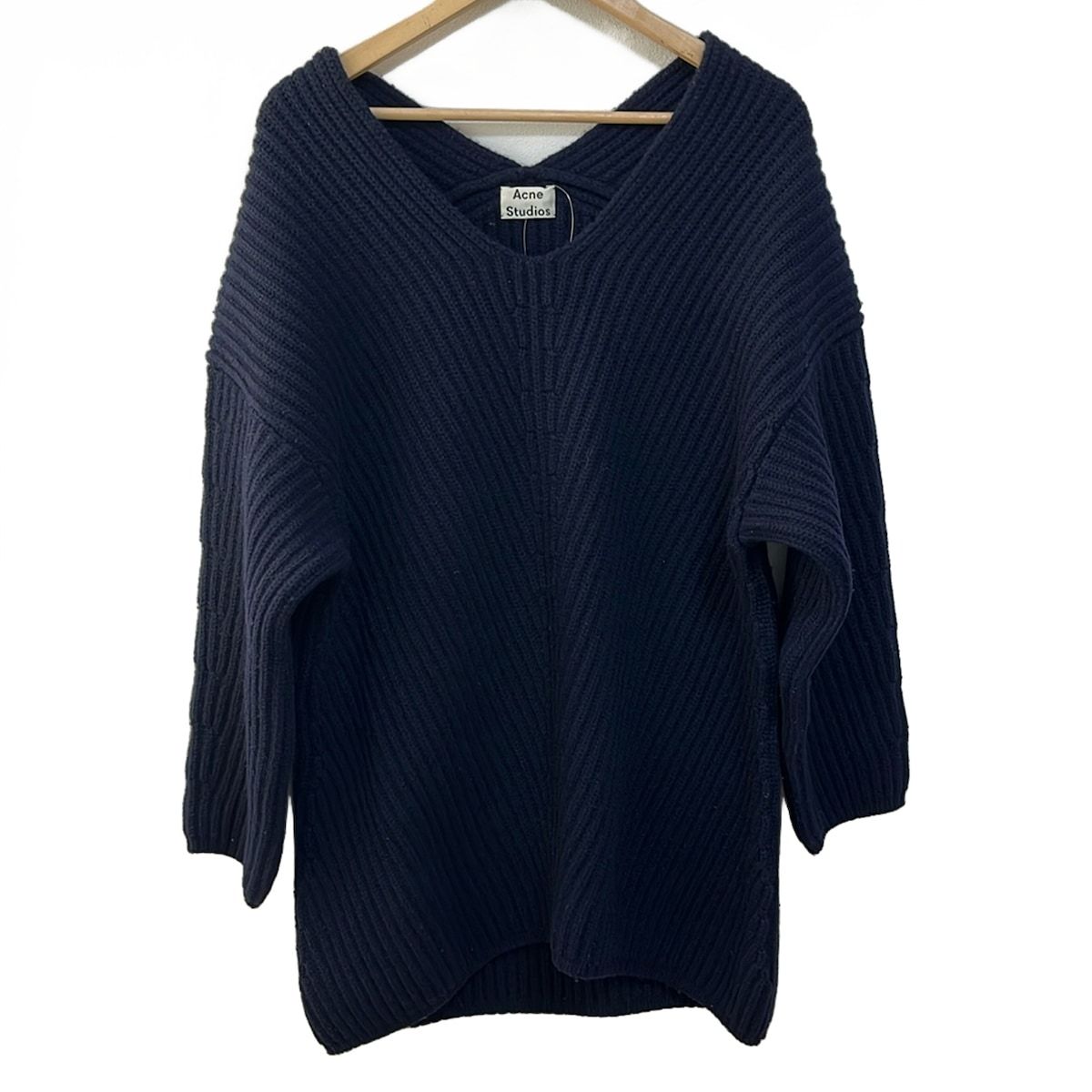 Acne Studios デボラニット XS ネイビー アクネ ACNE STUDIOS(アクネ  