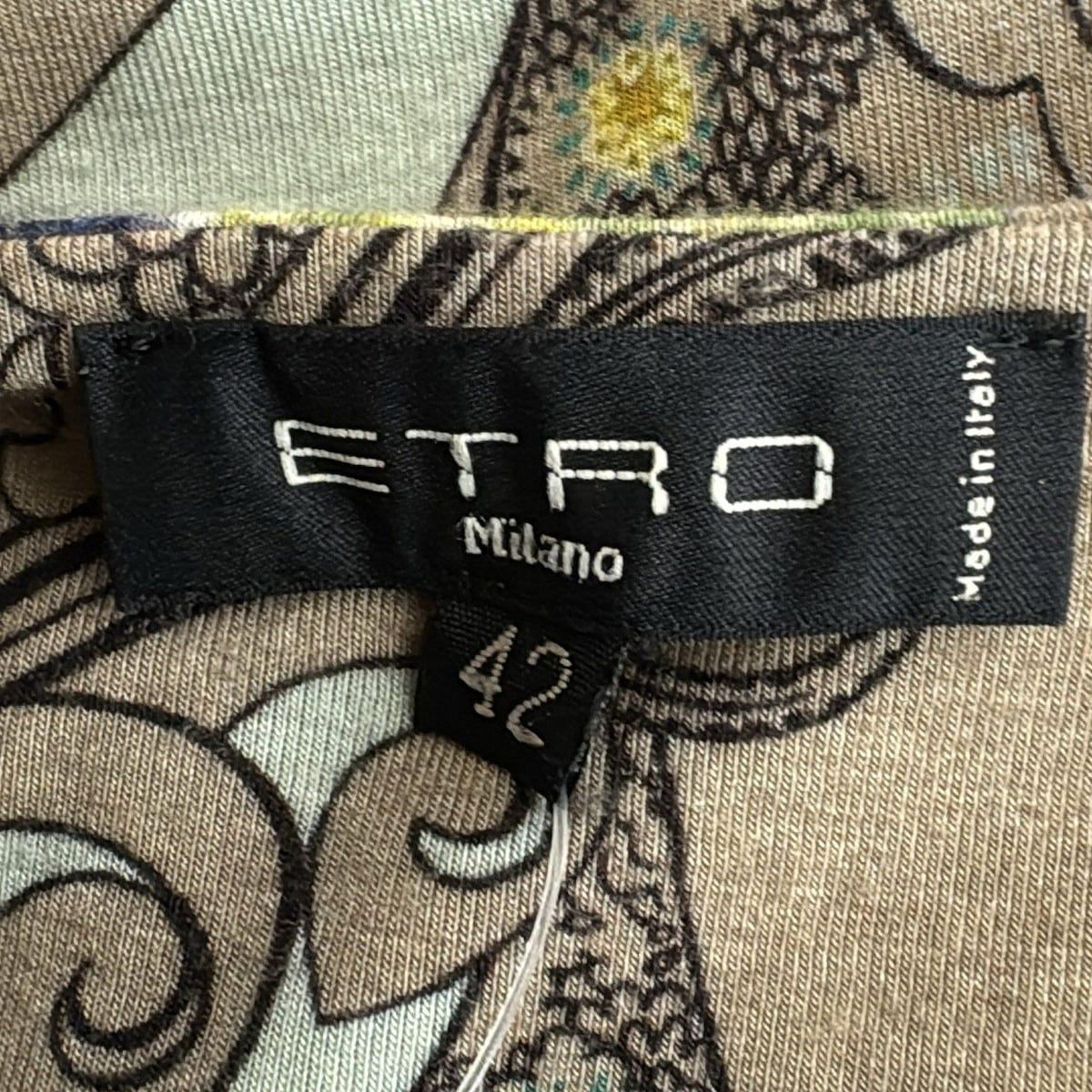 ETRO(エトロ) ワンピース サイズ42 M レディース - ピンクベージュ