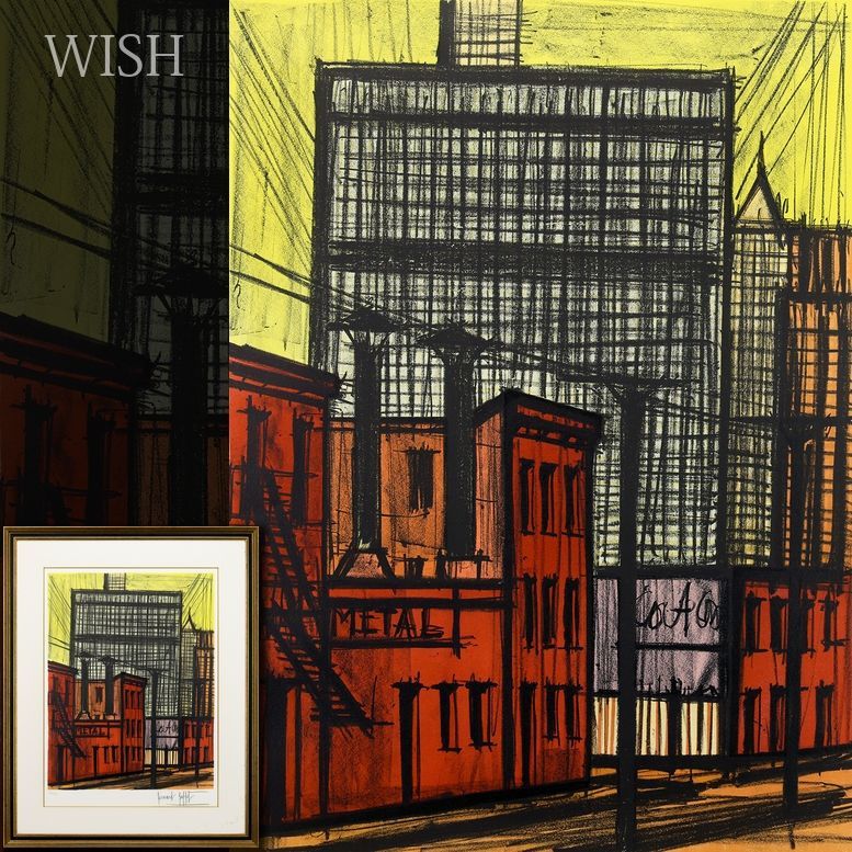 真作】【WISH】ベルナール・ビュッフェ Bernard Buffet「新