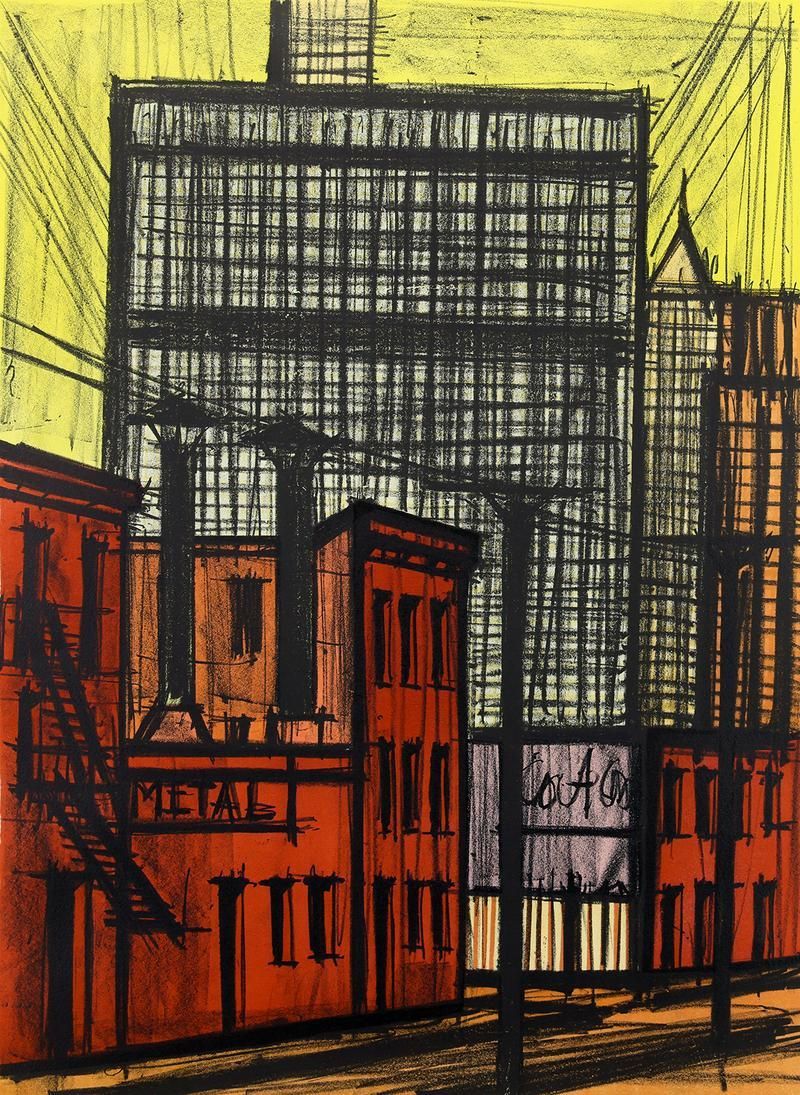 ベルナール ビュッフェ リトグラフ 真作】【WISH】ベルナール・ビュッフェ Bernard Buffet「新